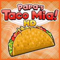 Papa's Taco Mia,Papa`s Taco Mia is funny game,you can manage the restaurant,cook meats,and build tacos,try it now!