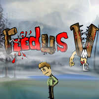 Feed Us 5,Feed Us 5 is a Skill game. You can play Feed Us 5 in your browser for free. The hungry fish return in Feed Us 5! Eat all of the humans, then upgrade your killer skills.