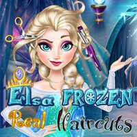 Elsa Frozen Real Haircuts,Elsa Frozen Real Haircuts is one of the Hair Games that you can play on UGameZone.com for free. It's time for Elsa to get a hair makeover. Her hair is a mess and she needs your help with styling it. Let's try something new! Why not cut her hair short and dye it? Or if you like it long, style it and give Elsa the best experience ever. Have fun!
